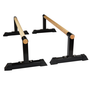 Parallettes en bois - Xtra Long | StreetGains&reg;