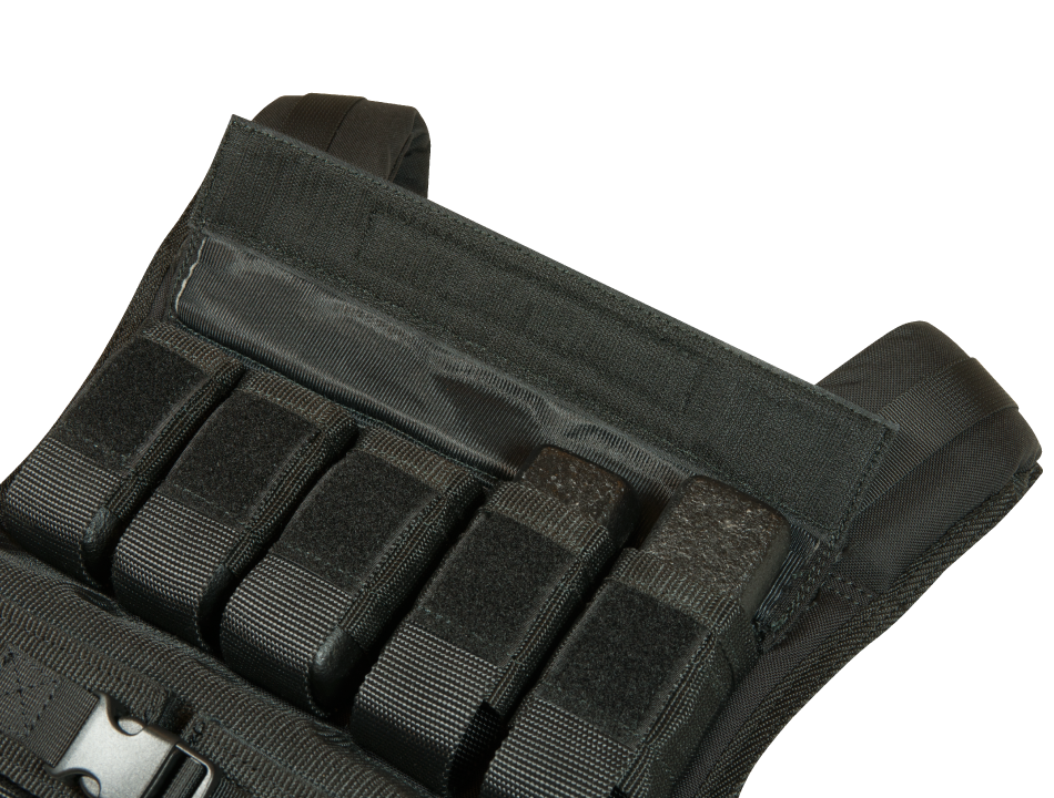 Gilet lesté 20 kg noir – Poids inclus | StreetGains®