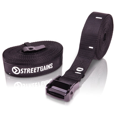 Adjustable Gym Ring Straps 5.5M - With Number Markers | StreetGains®