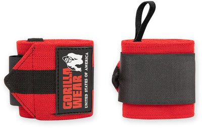 Wrist Wraps ULTRA Black/Red | Gorilla Wear®