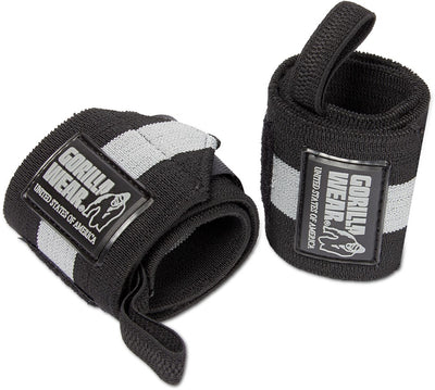 Wrist Wraps ULTRA Black/Gray | Gorilla Wear®