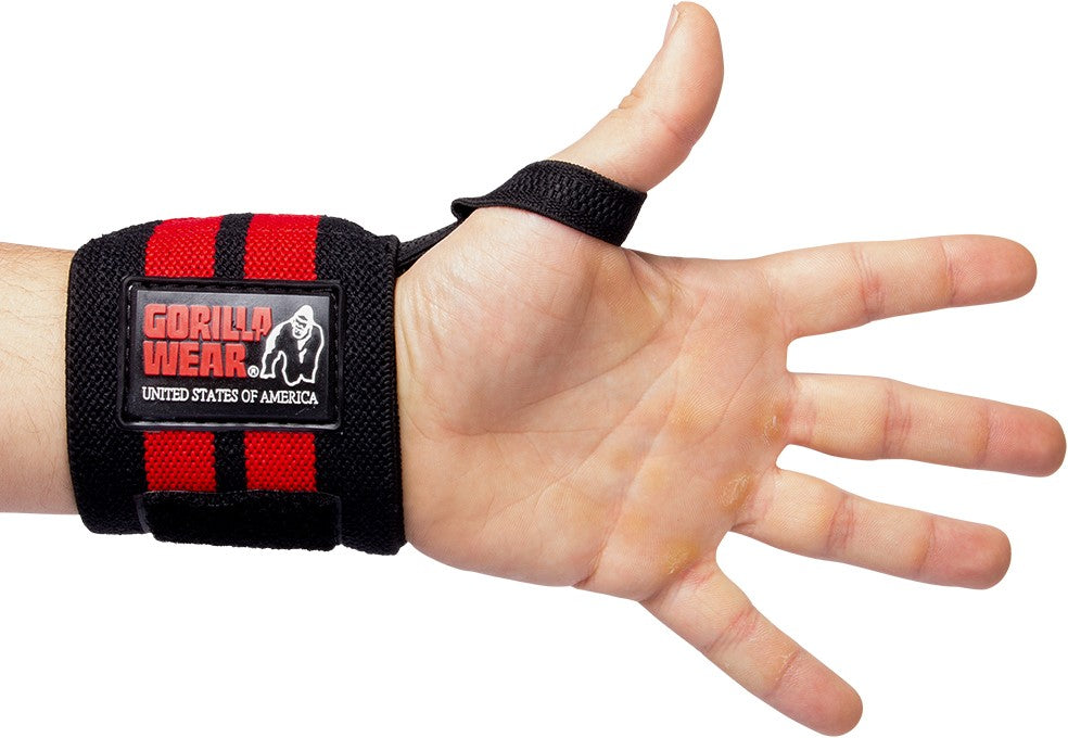 Wrist Wraps PRO Black/Red | Gorilla Wear®
