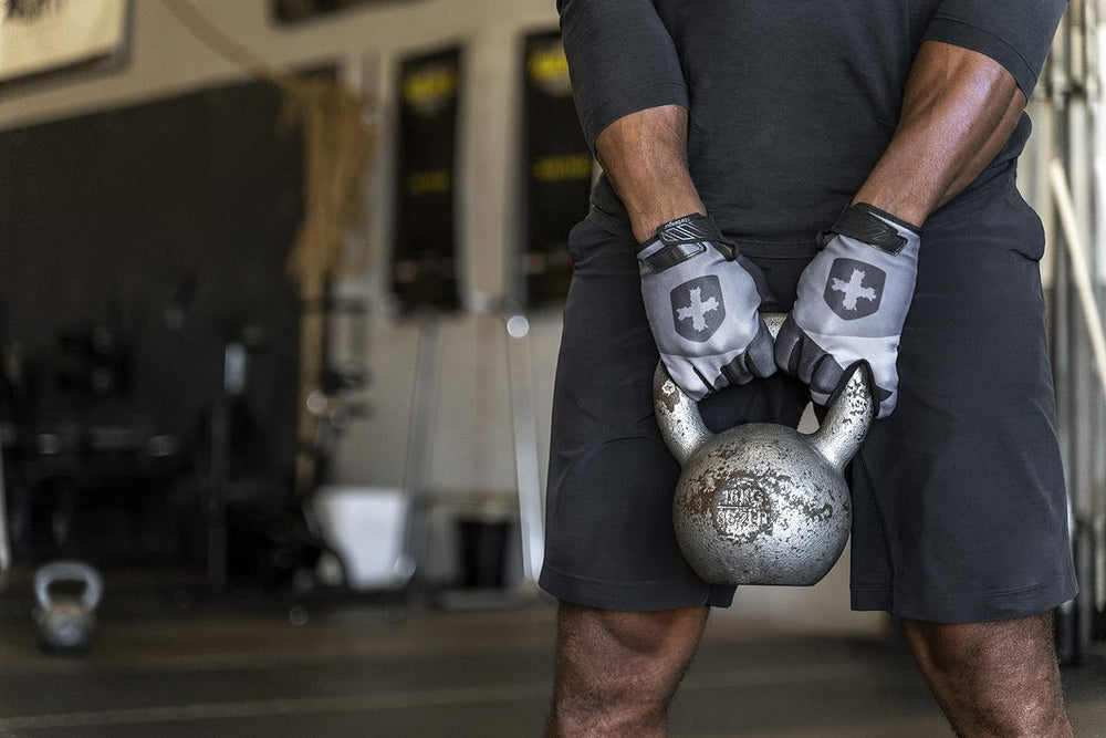 Gants de fitness Shield Protect pour homme – Noir/Gris | Harbinger®