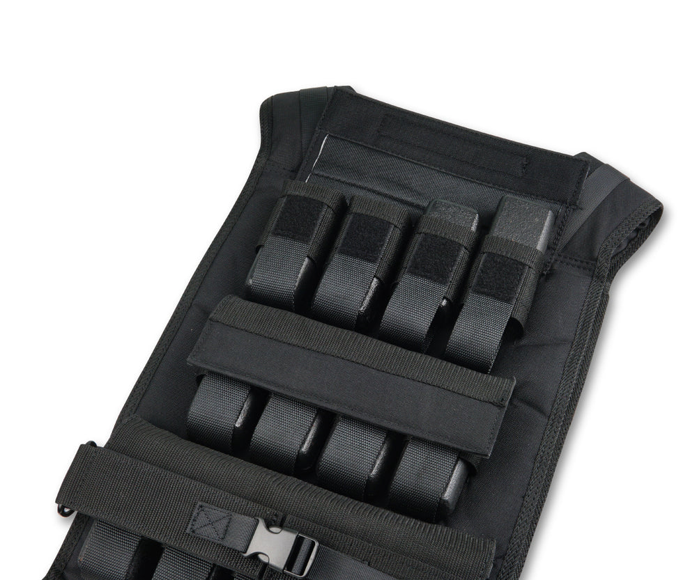 Weighted Vest 40KG Black – Includes Weights | StreetGains®