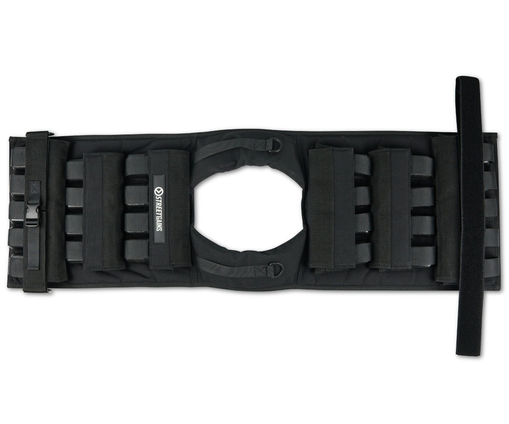 Weighted Vest 40KG Black – Includes Weights | StreetGains®