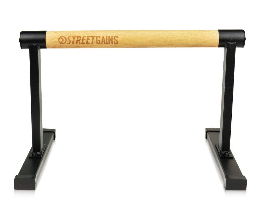 Holz-Parallettes – mittel | StreetGains®
