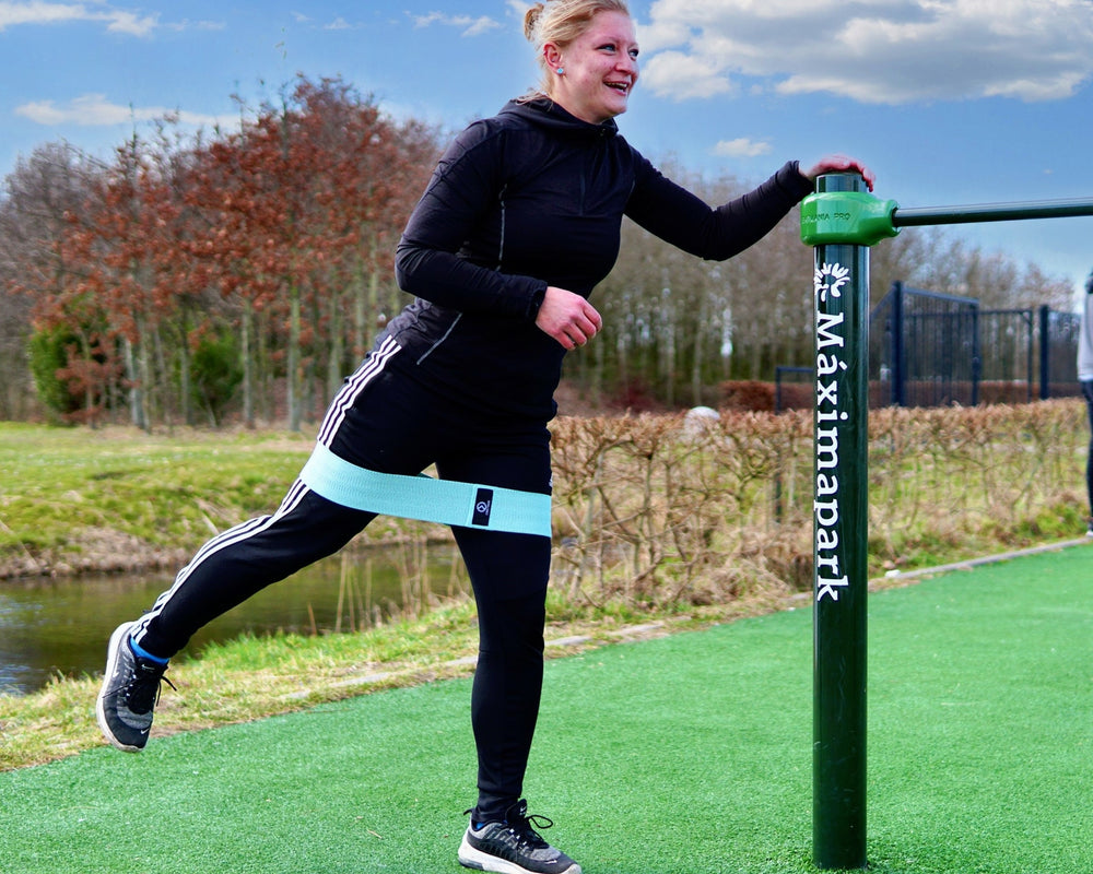 Pack de bandes de résistance en tissu pour fessiers – Sac de rangement inclus | StreetGains®