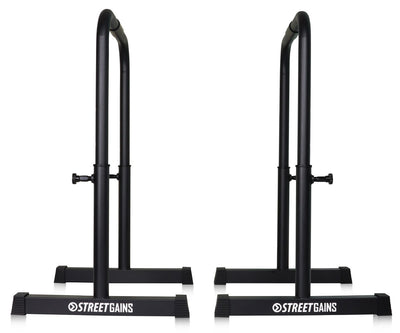 Adjustable Fitness Equalizer Dip Bars | StreetGains®