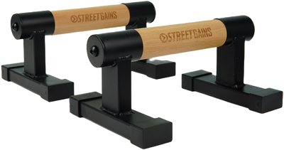 Barres de pompes en bois | StreetGains®