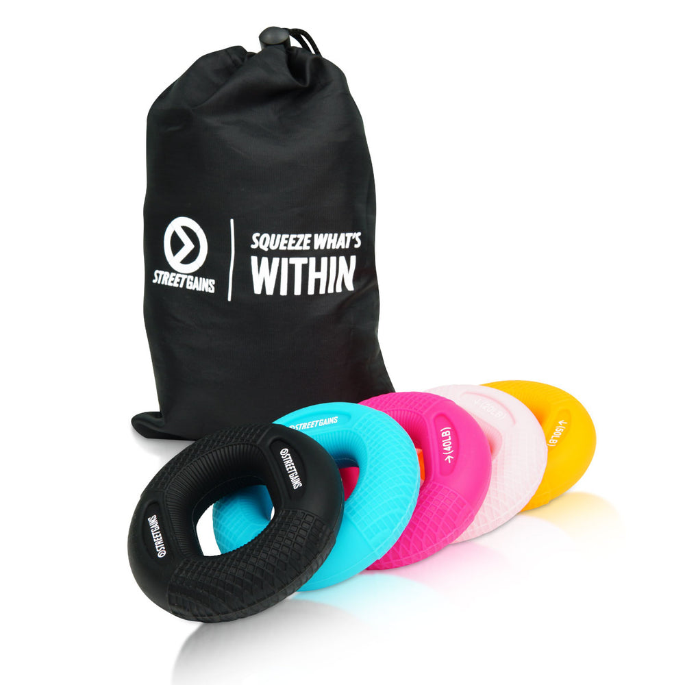 PowerGrip Rings – Hand Grip Trainer Set | StreetGains®