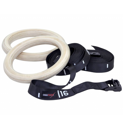 Anneaux de gymnastique en bois | Lifemaxx®