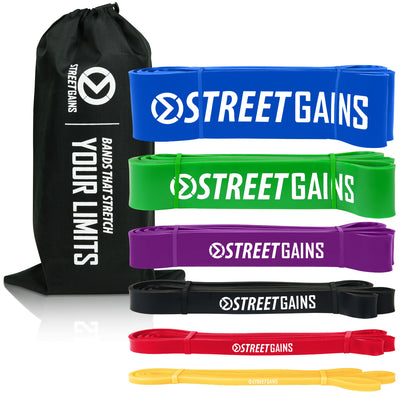 Complete Pack - Resistance Fitness Bands - Inclusief Draagtas | StreetGains®