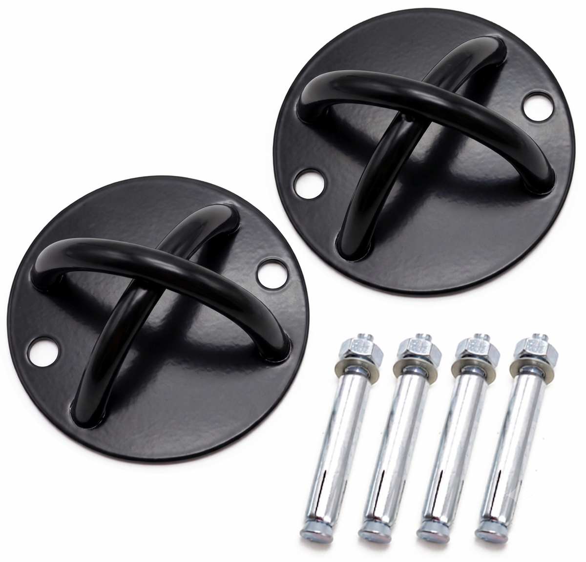 X-Mount Bevestigingsset Zwart – Voor Ringen – Inclusief Schroeven | StreetGains®