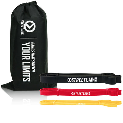 Pack de tractions à un bras – Bandes de résistance | StreetGains®
