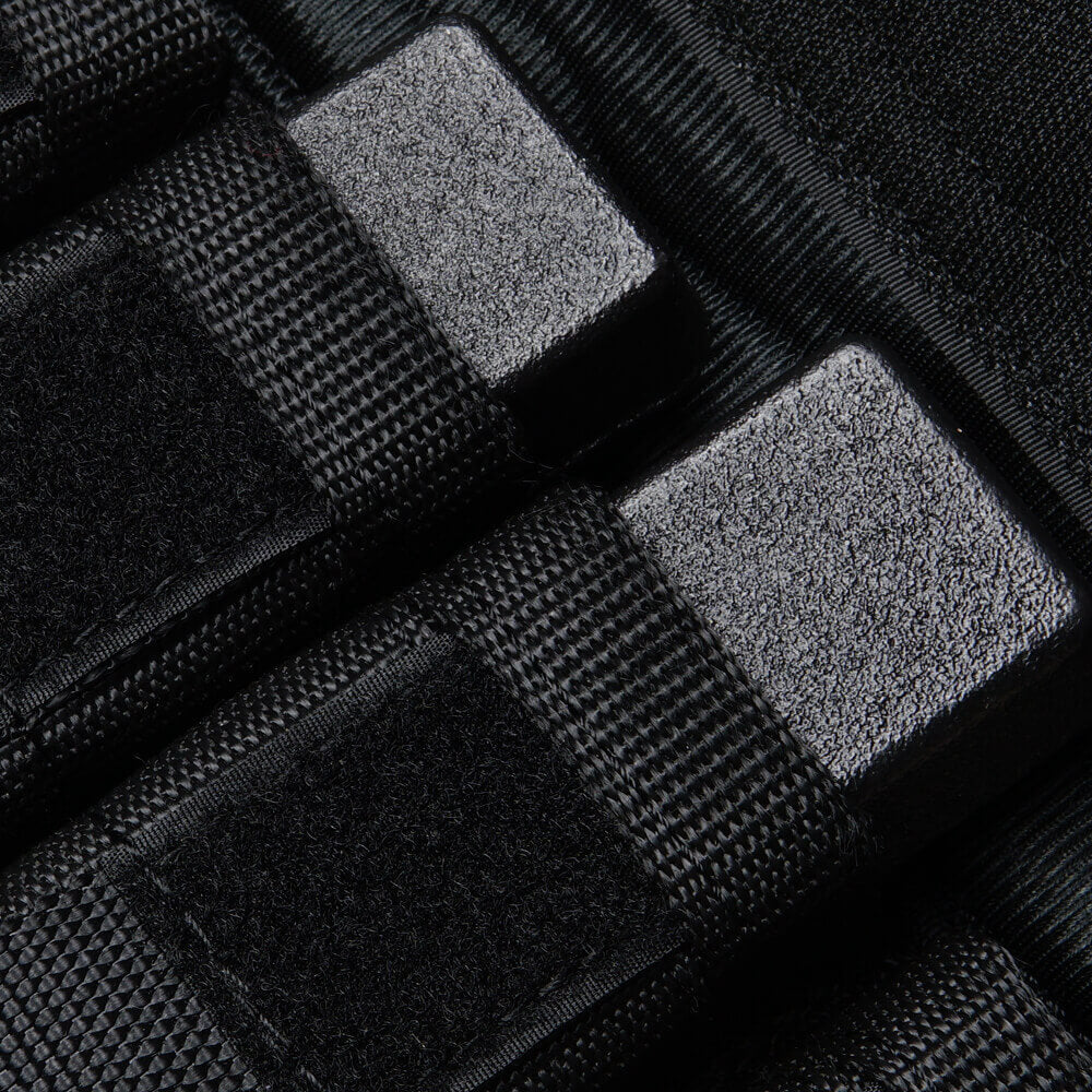 Gilet lesté 40 kg noir – Poids inclus | StreetGains®