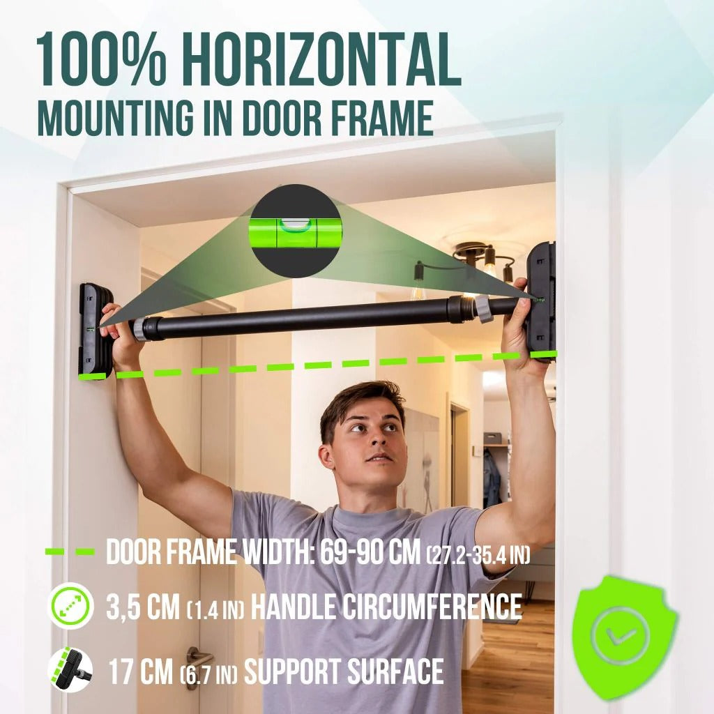 Uitschuifbare Deurkozijn Optrekstang | Pullup & Dip®