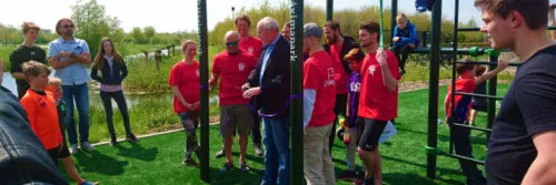 Ouverture de Calisthenics Maximapark